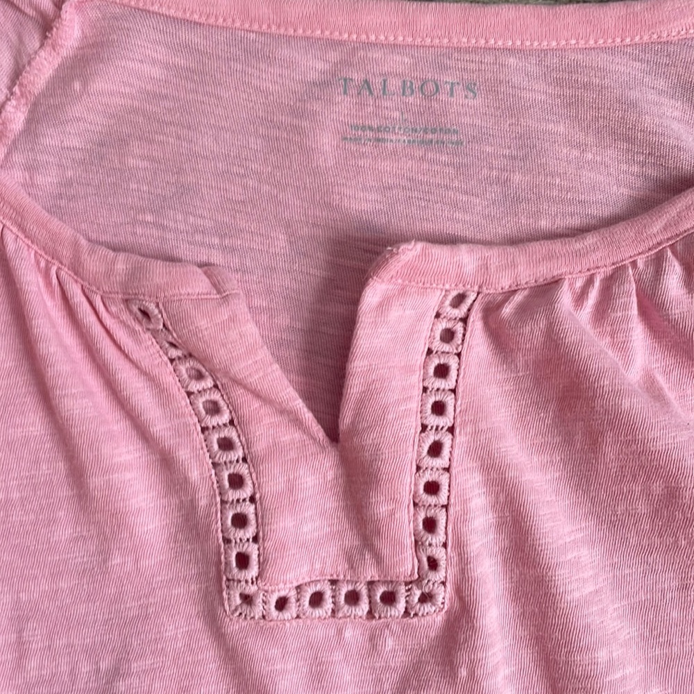 Talbots tee size L